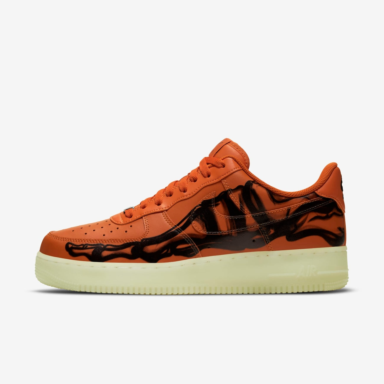 Nike Air Force 1 Skeleton "Orange"