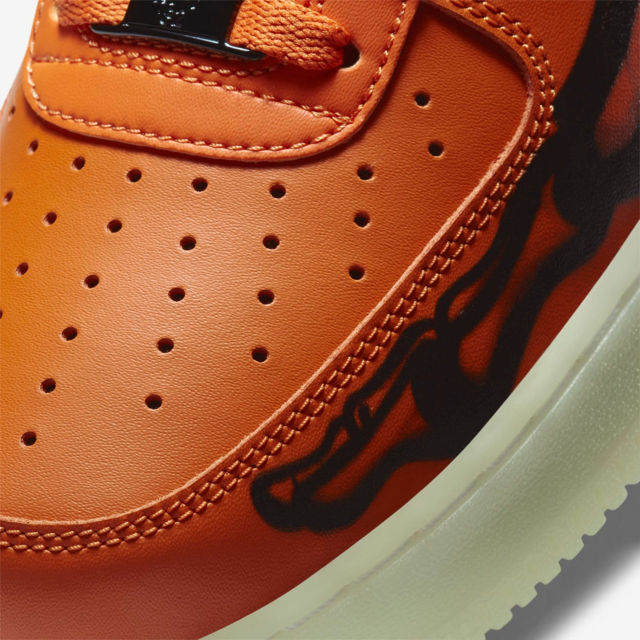Nike Air Force 1 Skeleton "Orange"