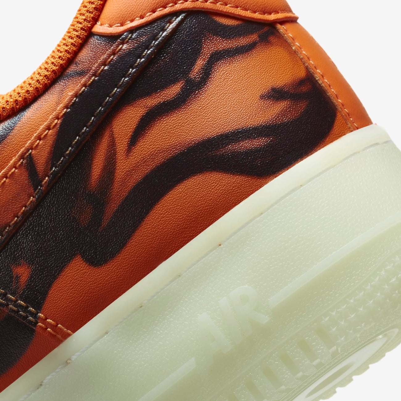 Nike Air Force 1 Skeleton "Orange"