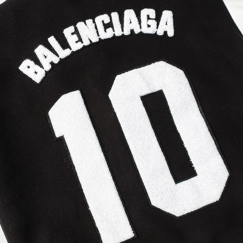 Varsity Jacket | Balenciaga | Black/White