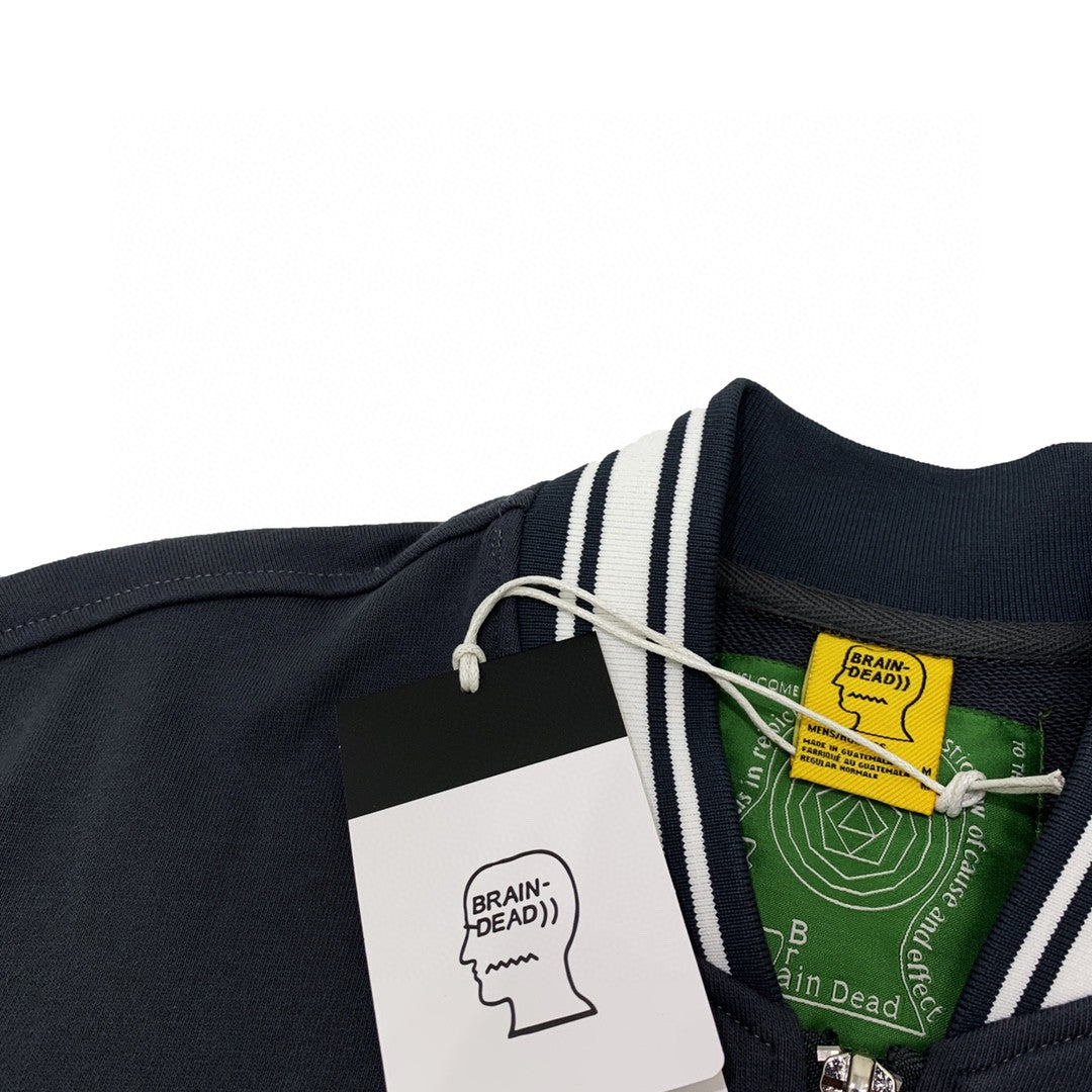 Brain Dead Varsity Jacket Inspired – Classic Black