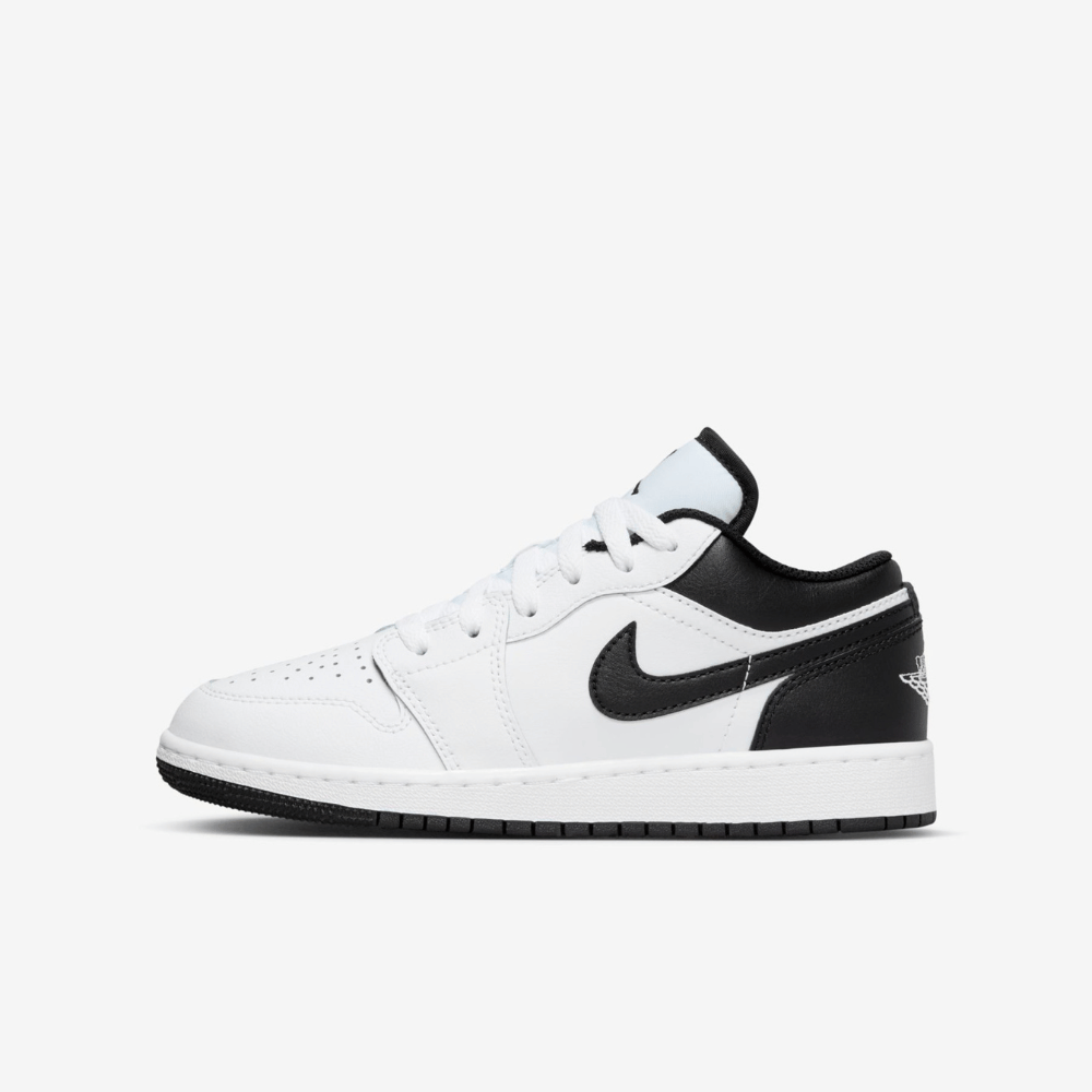 Nike Air Jordan 1 Low GS White Black