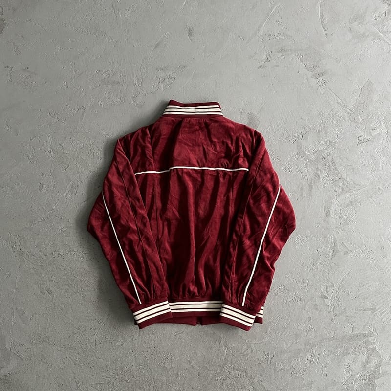 Corteiz VVS Uptown Jacket Burgundy