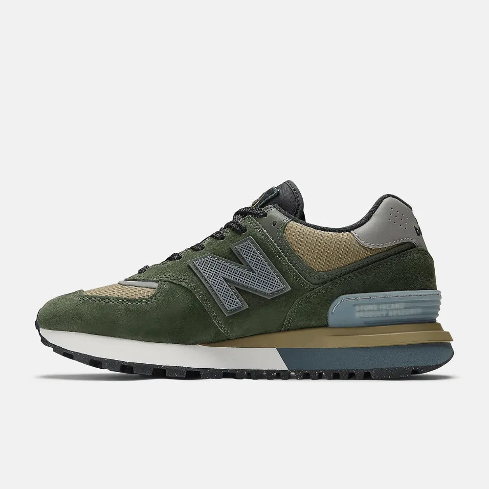 Stone Island x New Balance 574 Legacy Dark Green