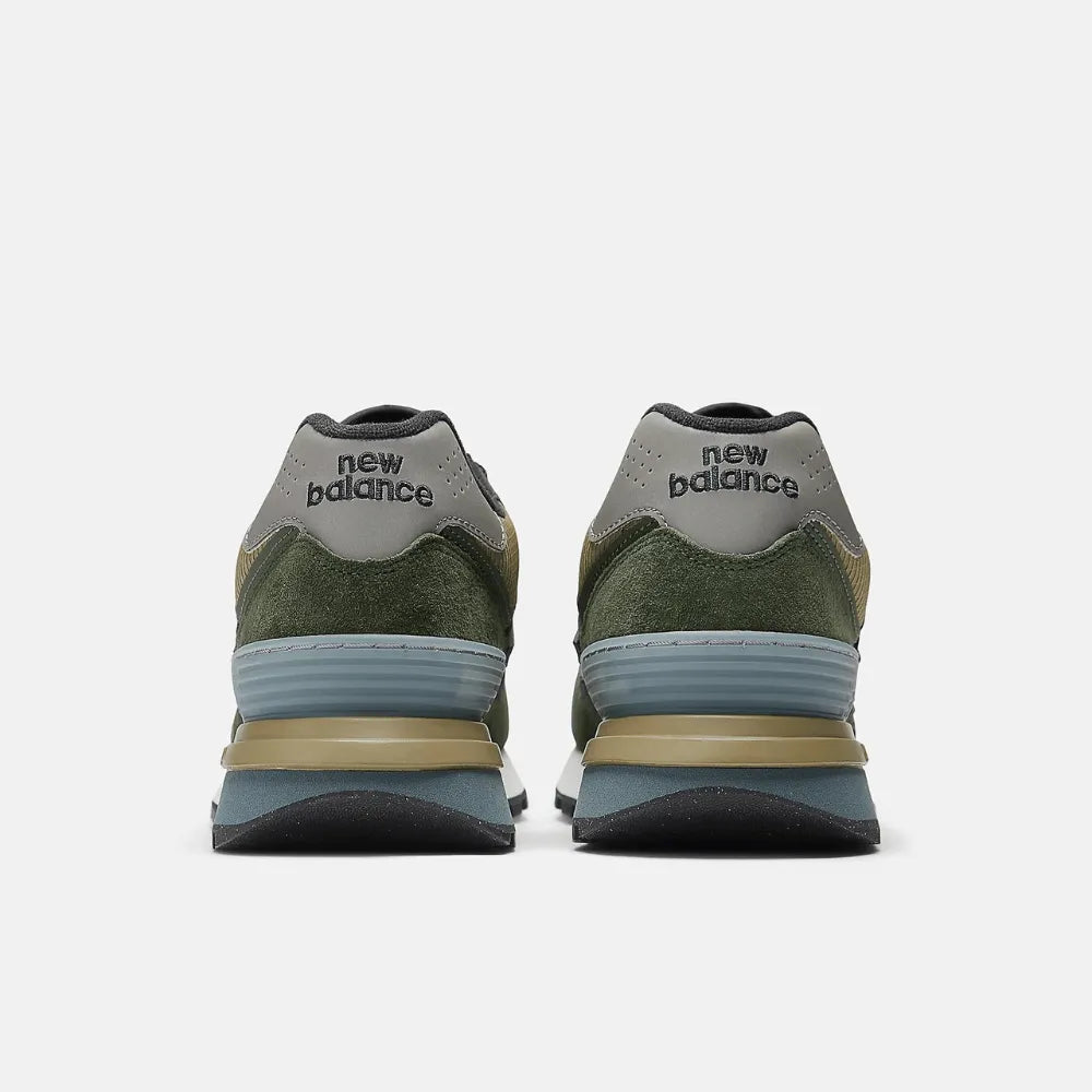 Stone Island x New Balance 574 Legacy Dark Green