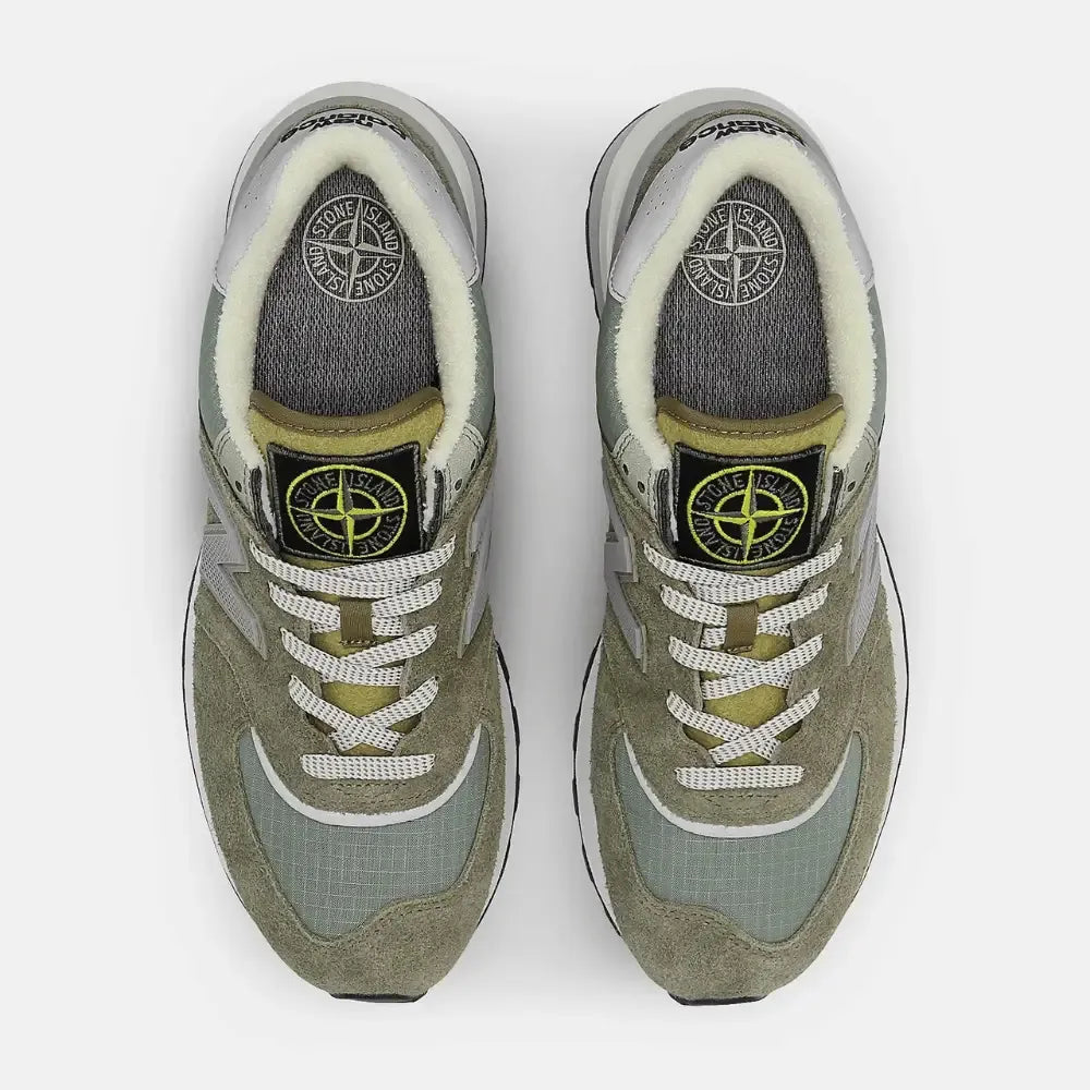 Stone Island x New Balance 574 Legacy Green