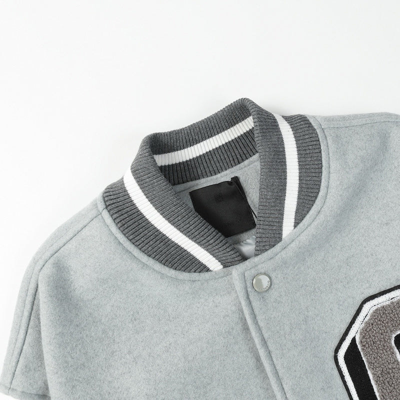 Varsity Jacket | Givenchy | Grey Bomber