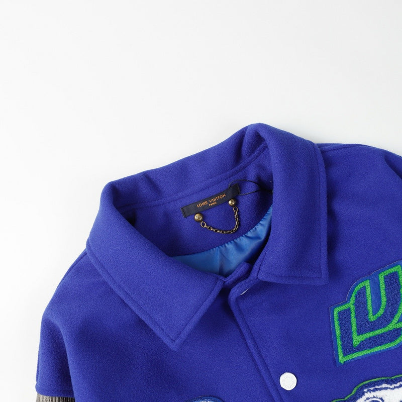 Varsity Jacket | Louis Vuitton | Blue