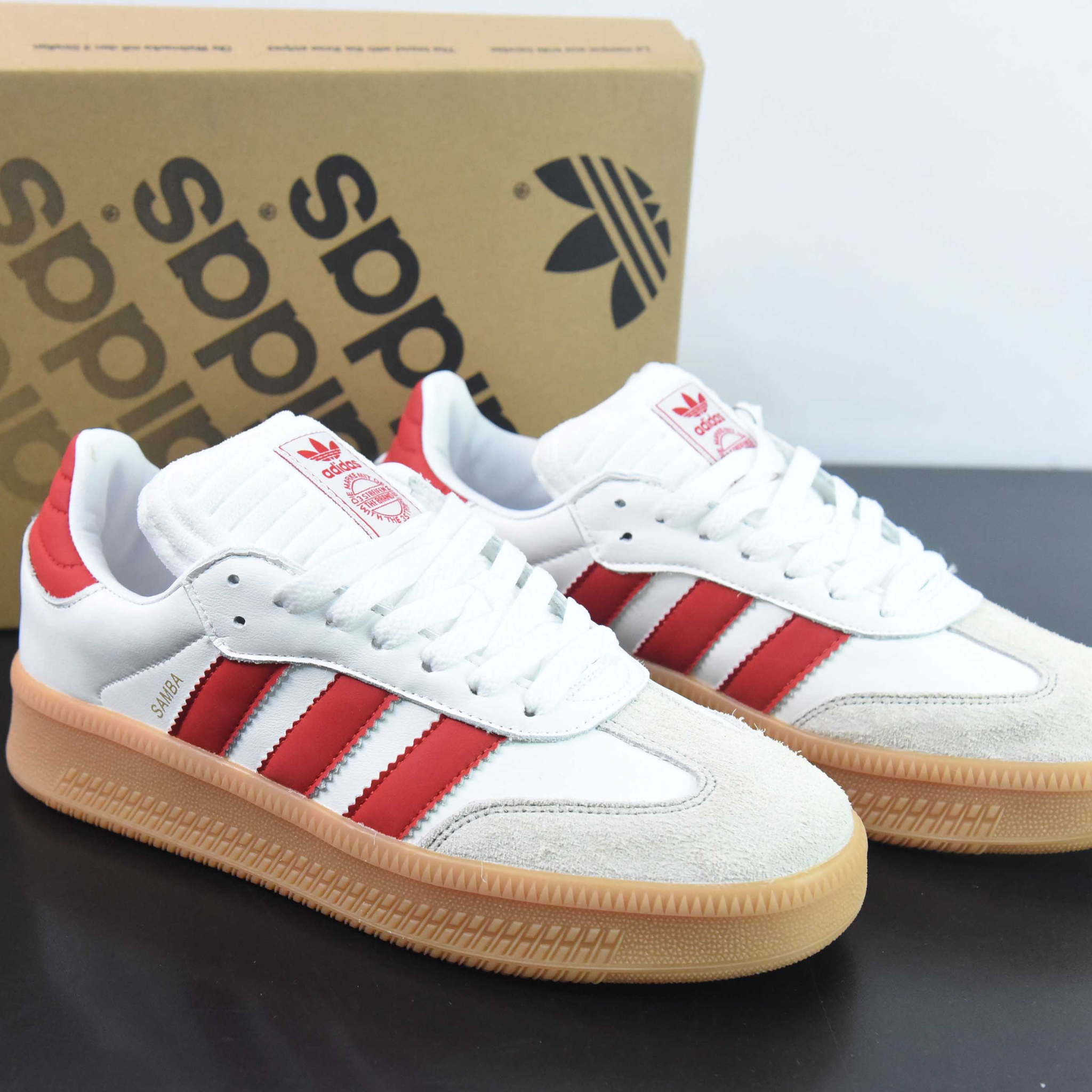 Adidas Samba XLG "White/Red"