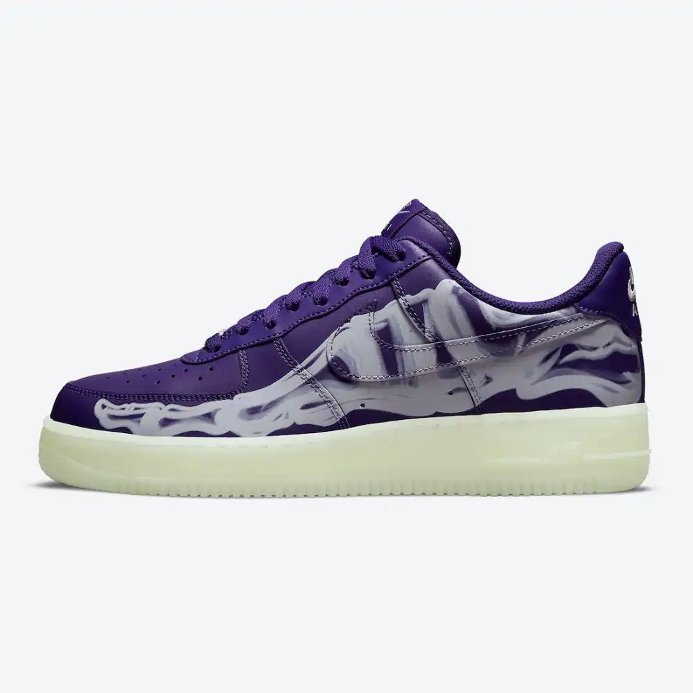 Nike Air Force 1 Low "Purple Skeleton"