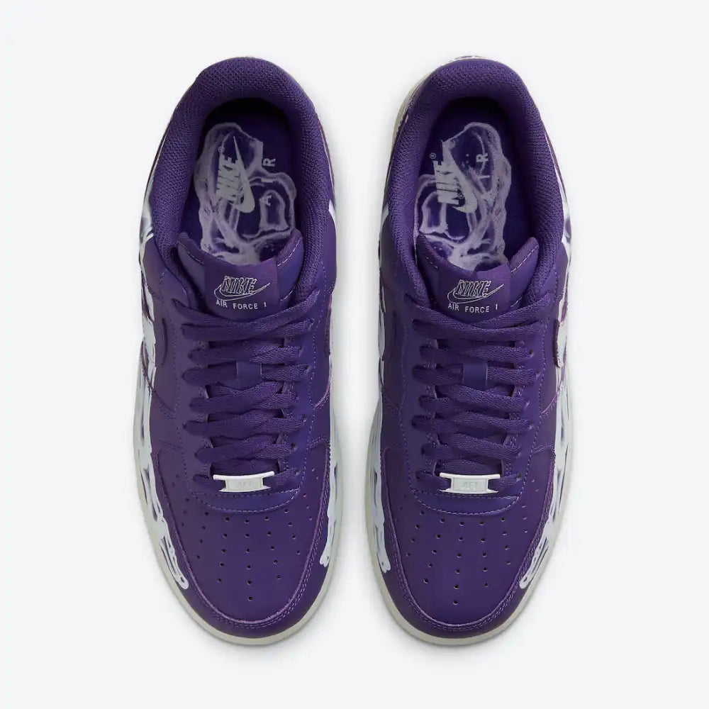 Nike Air Force 1 Low "Purple Skeleton"