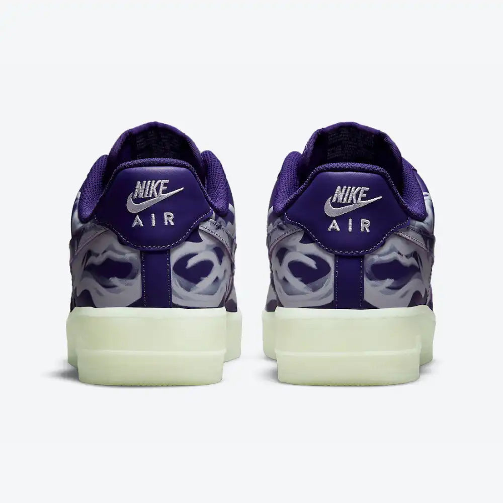 Nike Air Force 1 Low "Purple Skeleton"