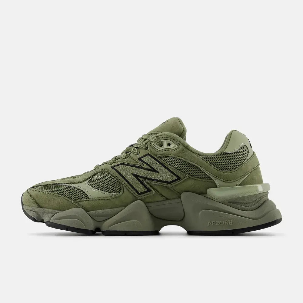 New Balance 9060 "Dark Olivine Olivine Black"