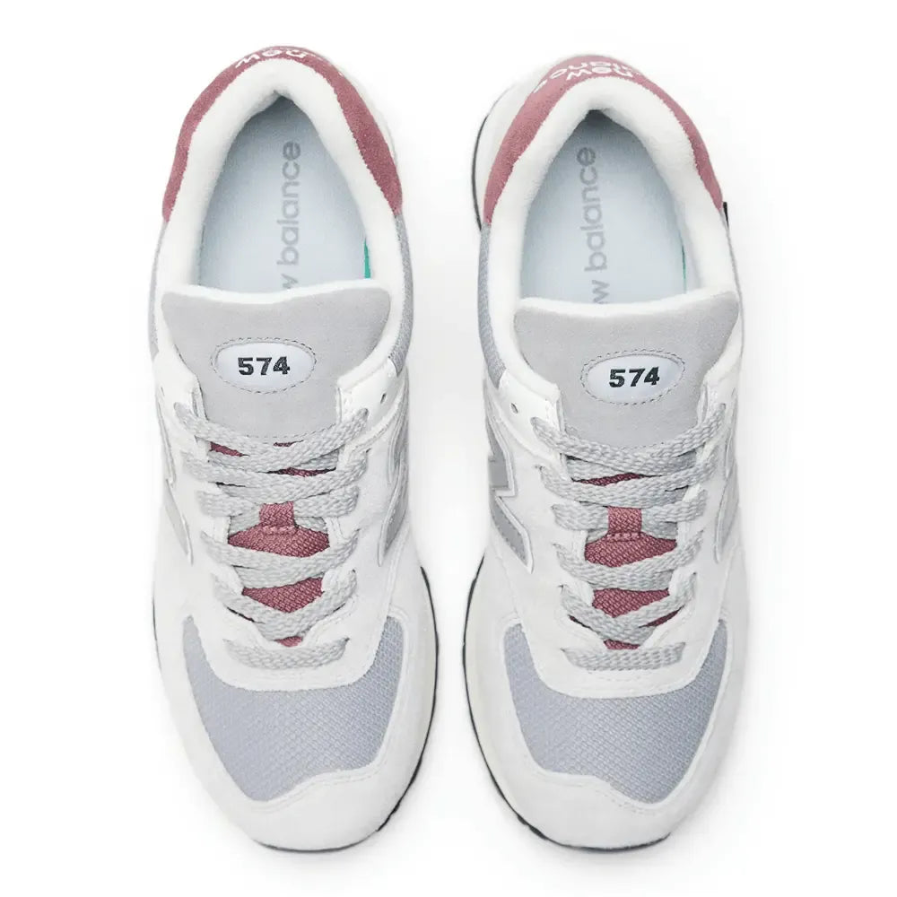 New Balance 574 Cordura Grey Brick Red