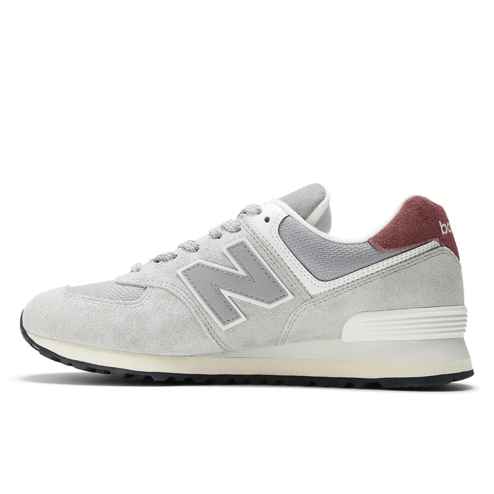 New Balance 574 Cordura Grey Brick Red