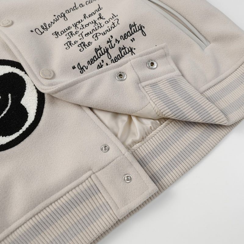 Varsity Jacket | Louis Vuitton | Gray