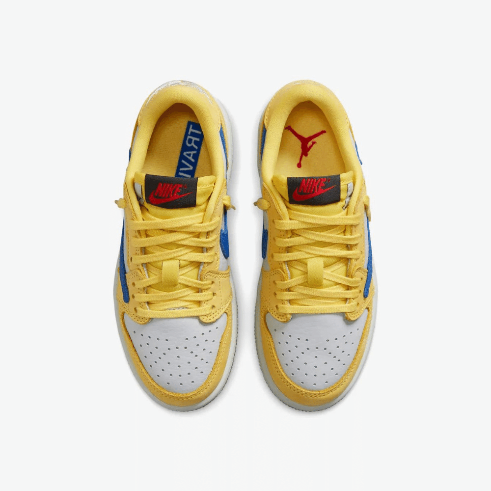 Travis Scott x Air Jordan 1 Low OG PS Canary