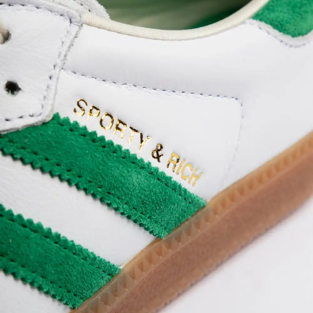 Rich White Green x Adidas Samba OG Sporty