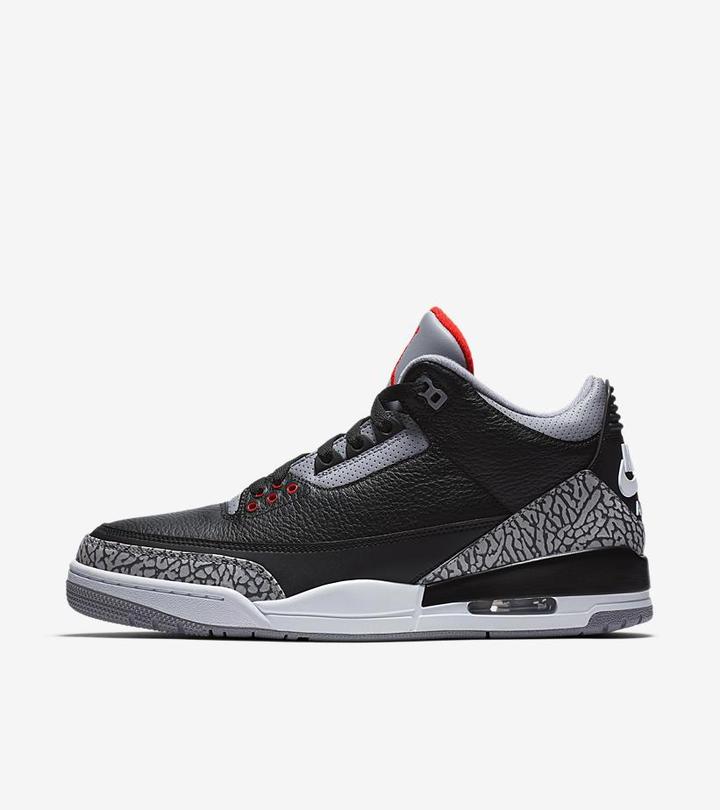 Nike Air Jordan 3 Retro "Black Cement" (2018)