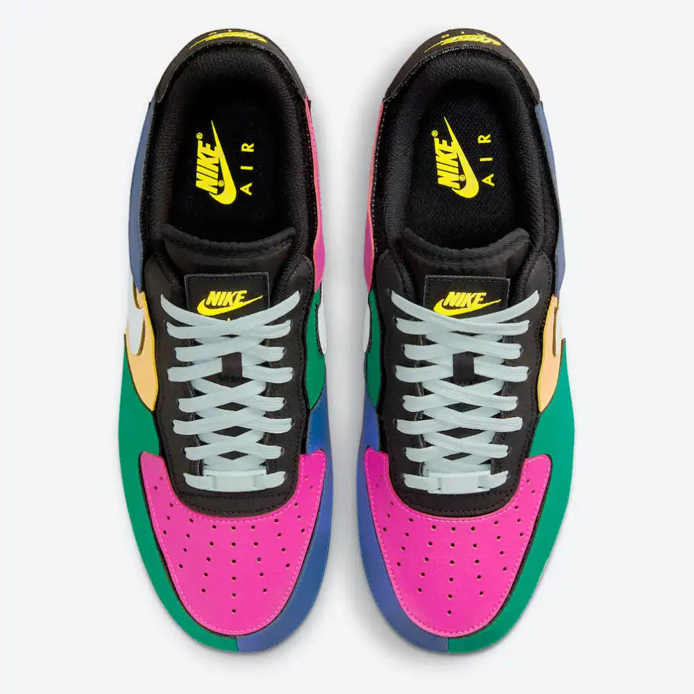 Nike Air Force 1/1 Black Multi-Color