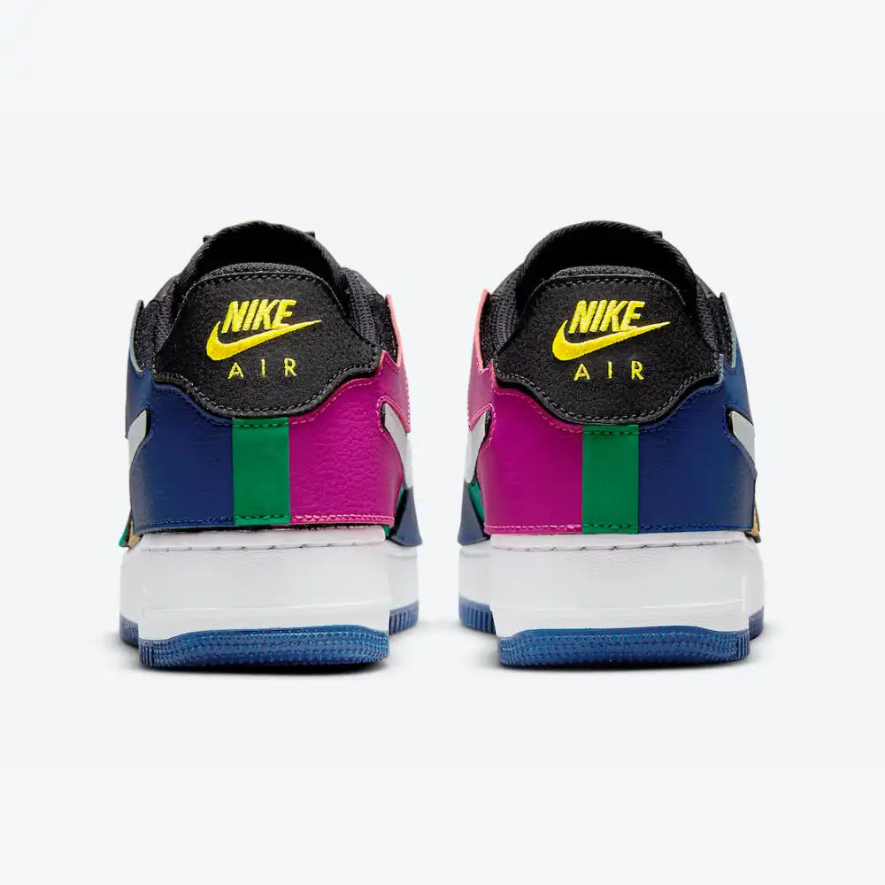 Nike Air Force 1/1 Black Multi-Color