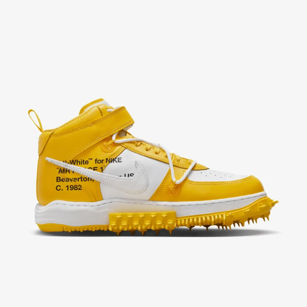 Off-White x Nike Air Force 1 Mid Varsity Maize