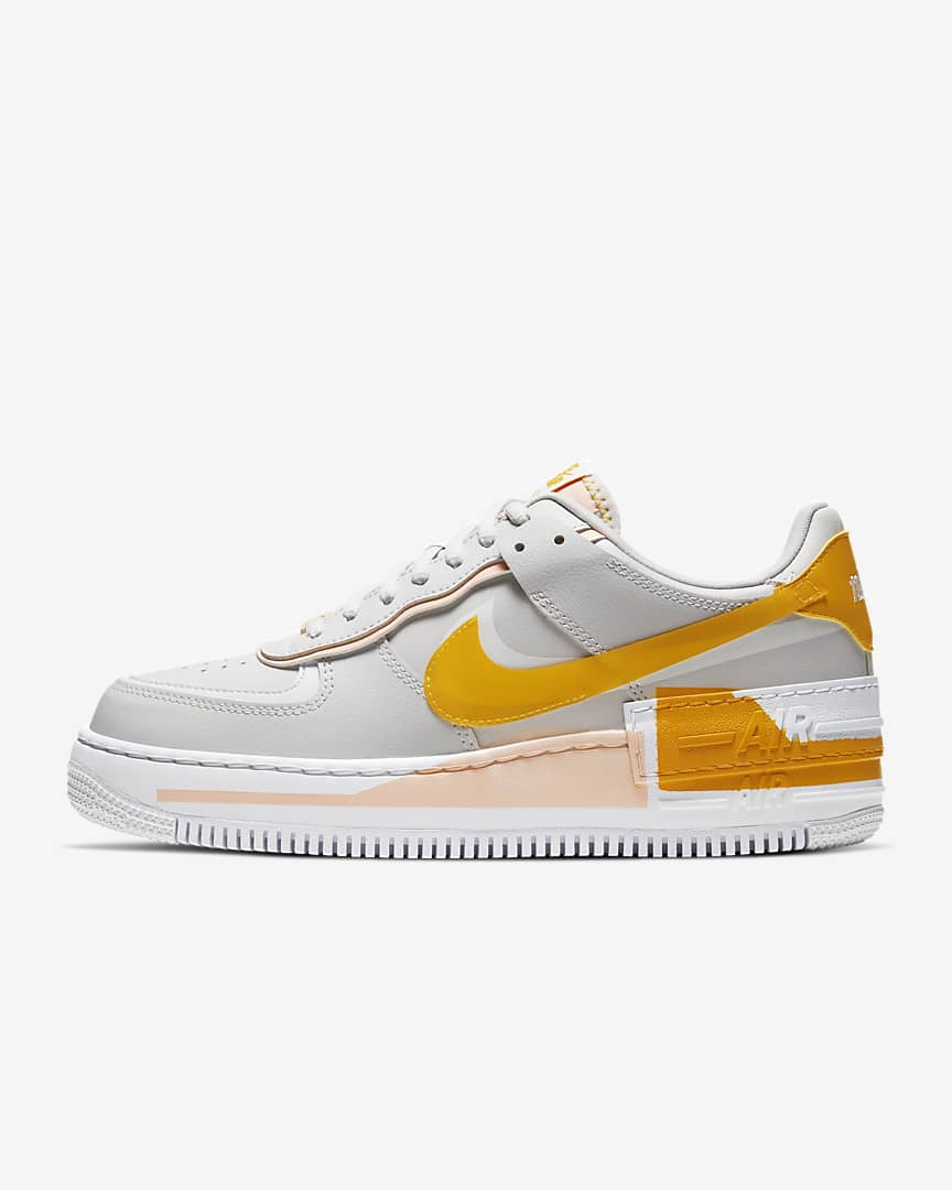 Nike Air Force 1 Shadow "Vast Orange Gray"