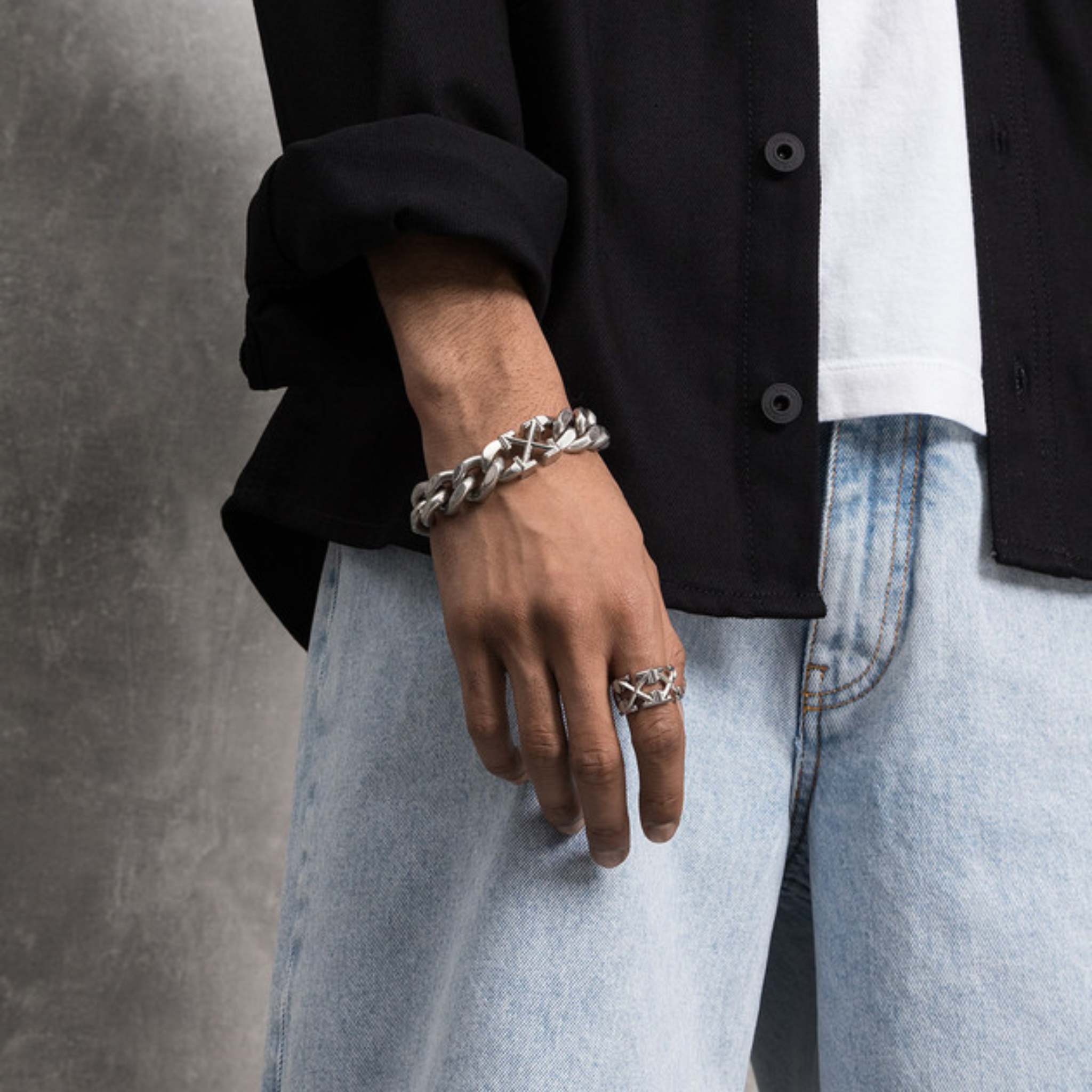 Off-White™ Multi-Arrows Ring