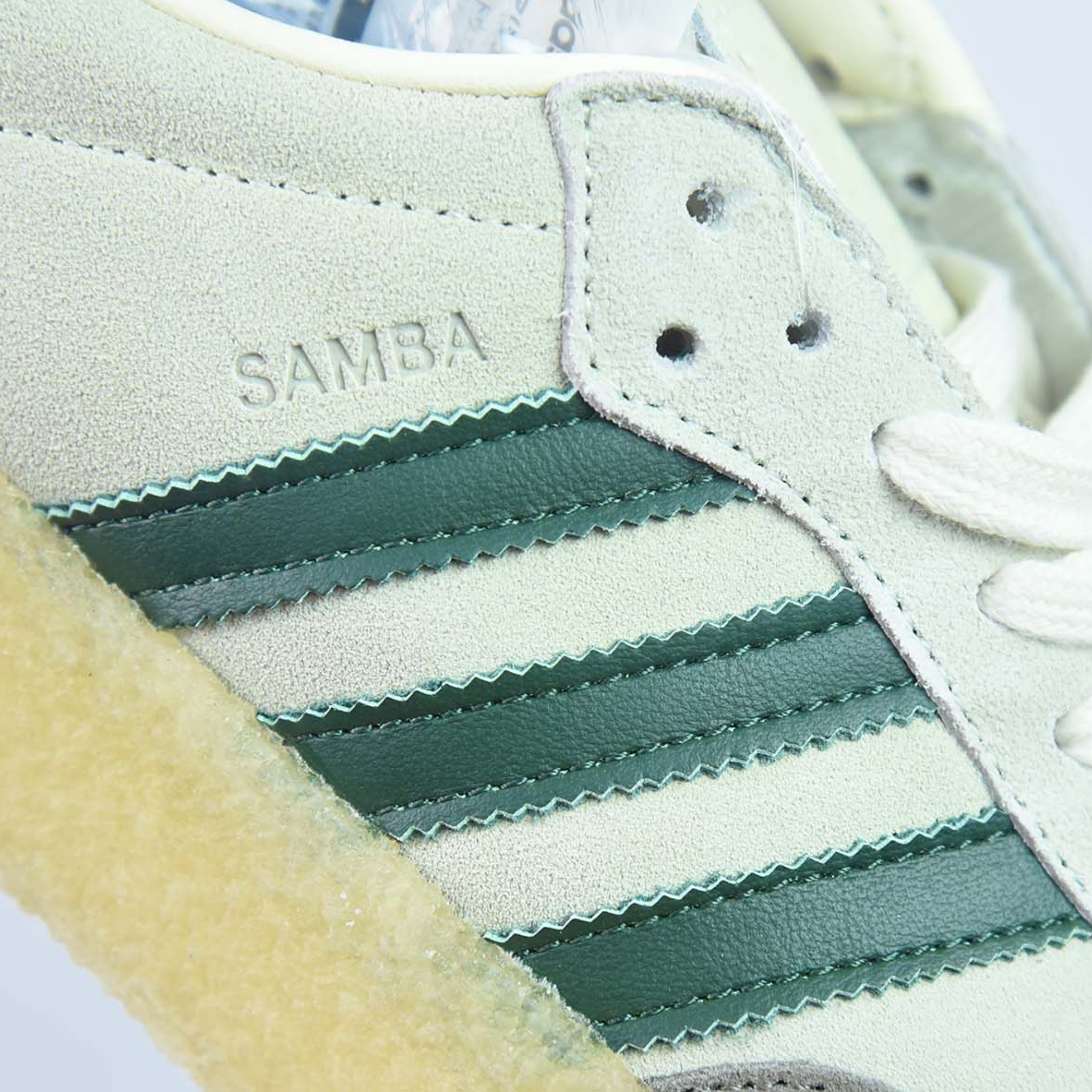 Adidas Clarks 8th Street Samba x Ronnie Fieg Chalk White Green