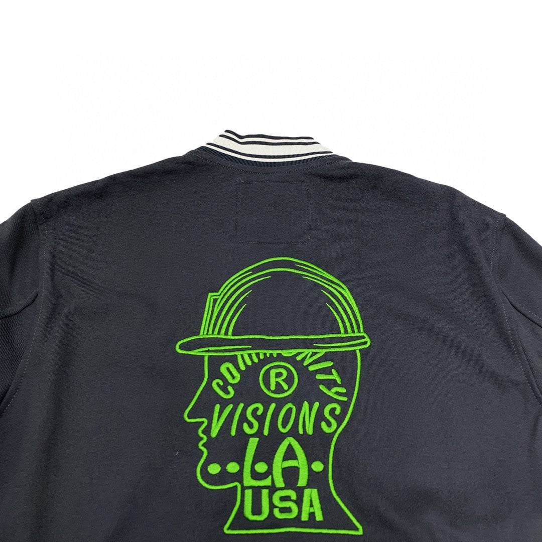 Brain Dead Varsity Jacket Inspired – Classic Black