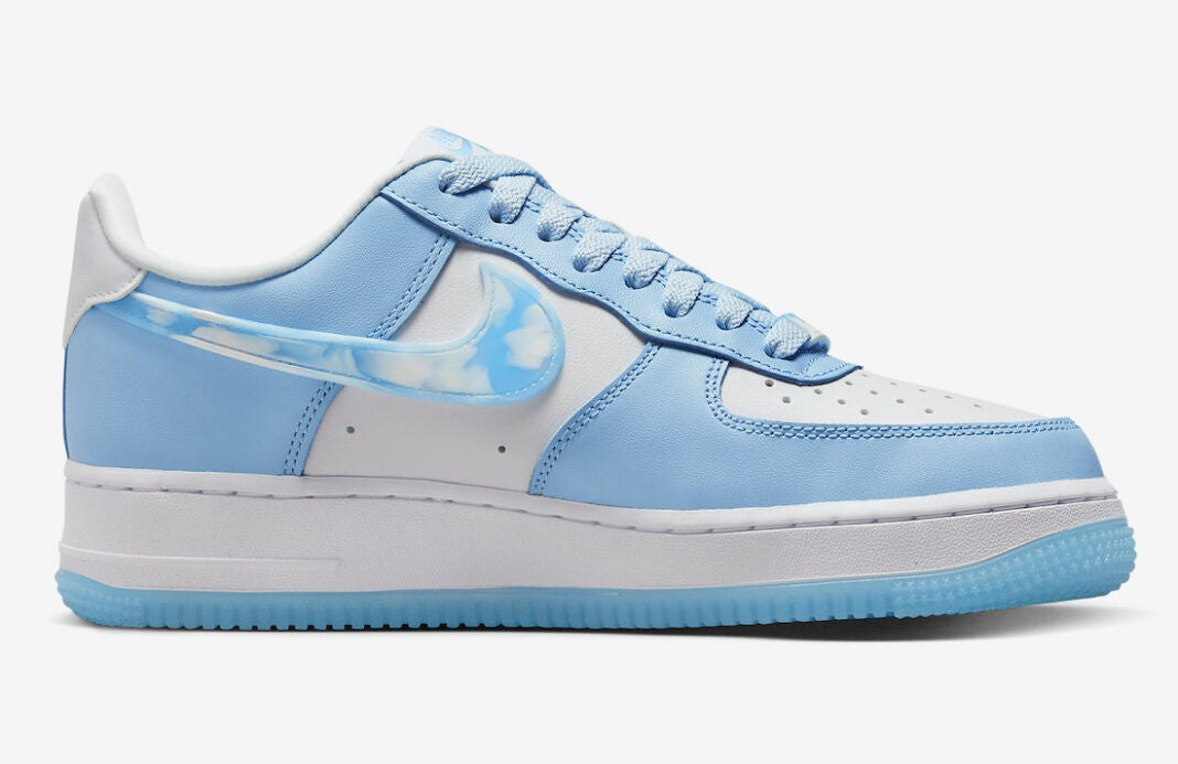 Nike Air Force 1 Low Nail Art "White/Blue"