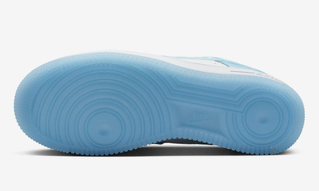 Nike Air Force 1 Low Nail Art "White/Blue"