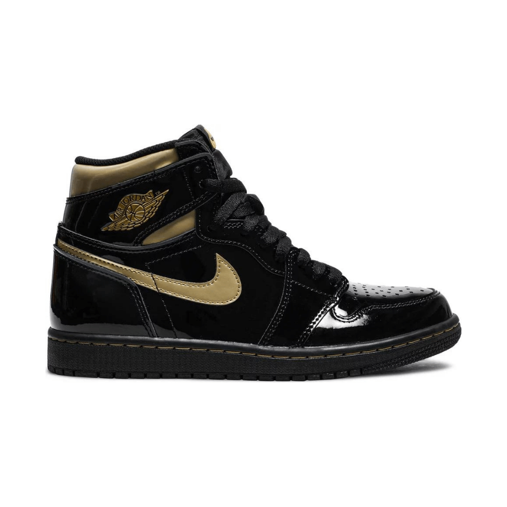 Nike Air Jordan 1 Retro High OG "Black Metallic Gold"
