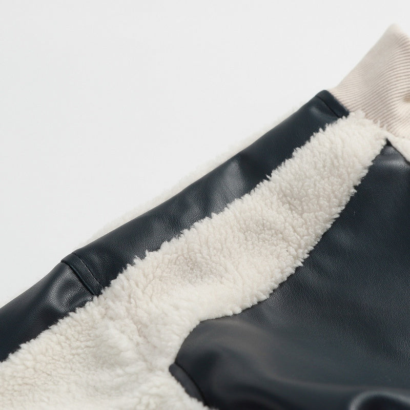 Varsity Jacket | Leather Mix Teddy - Ready to Wear | Louis Vuitton