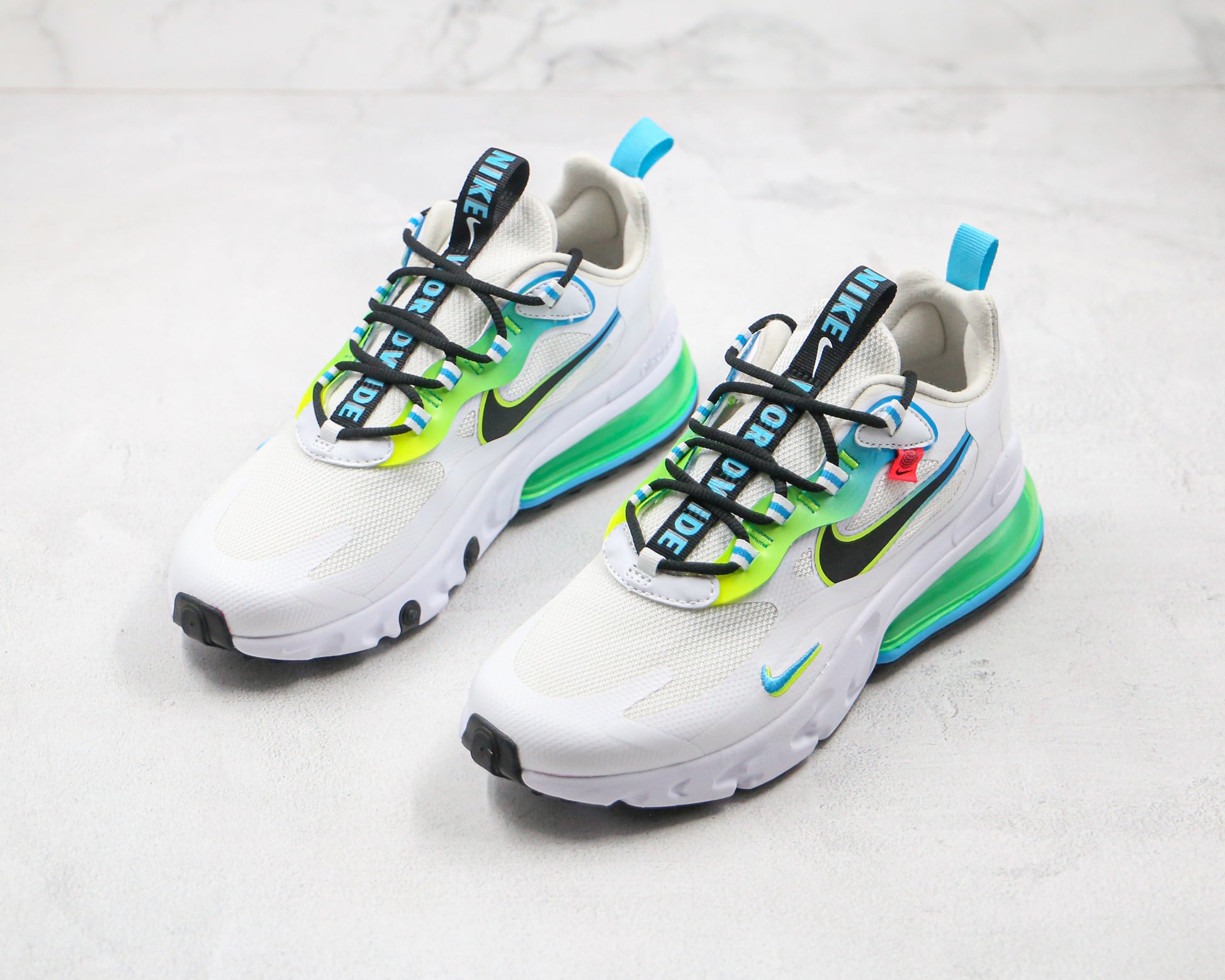 Nike Air Max 270 React Worldwide "Pack White"
