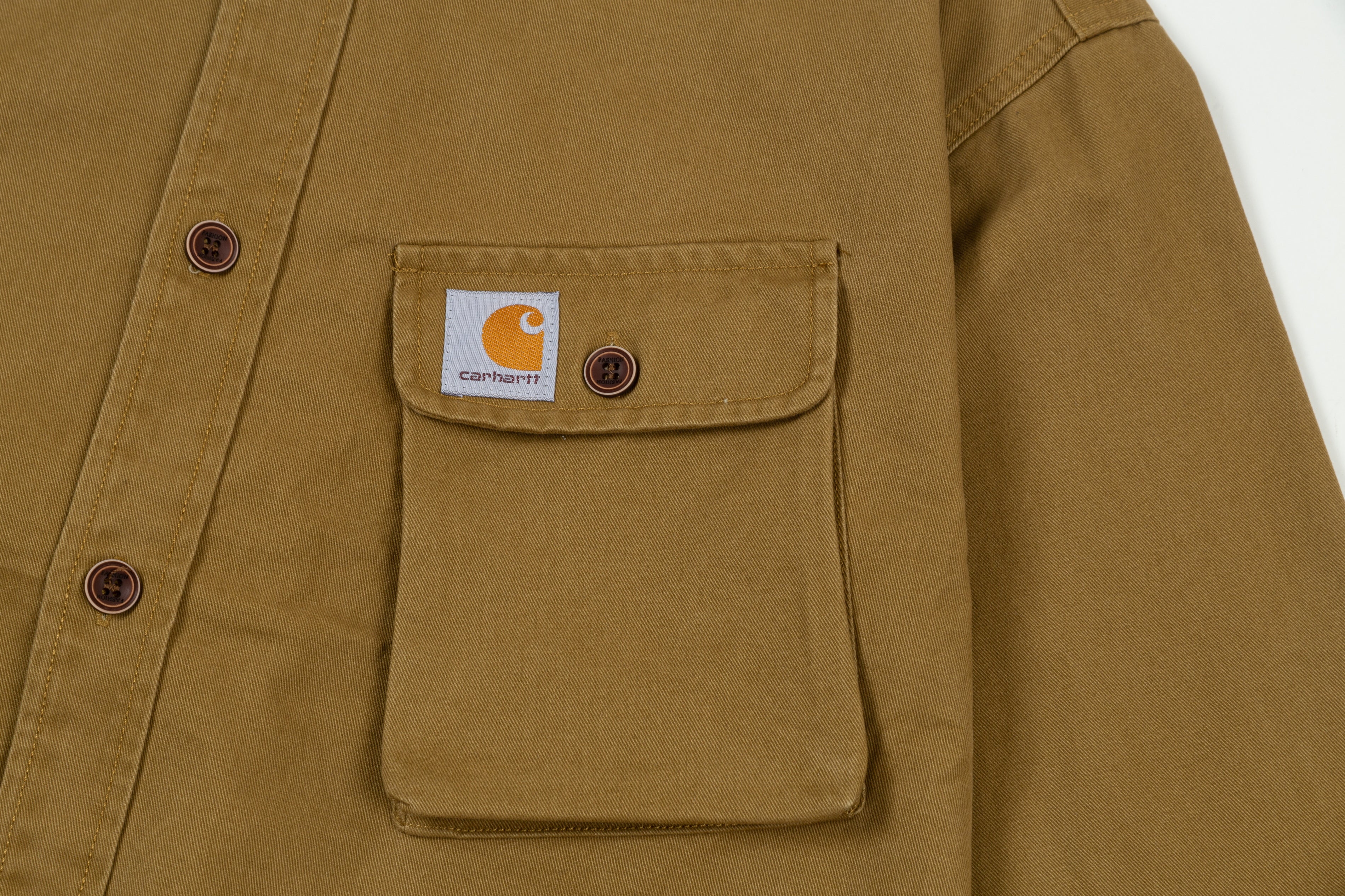 Manga Longa | Carhartt | Caqui