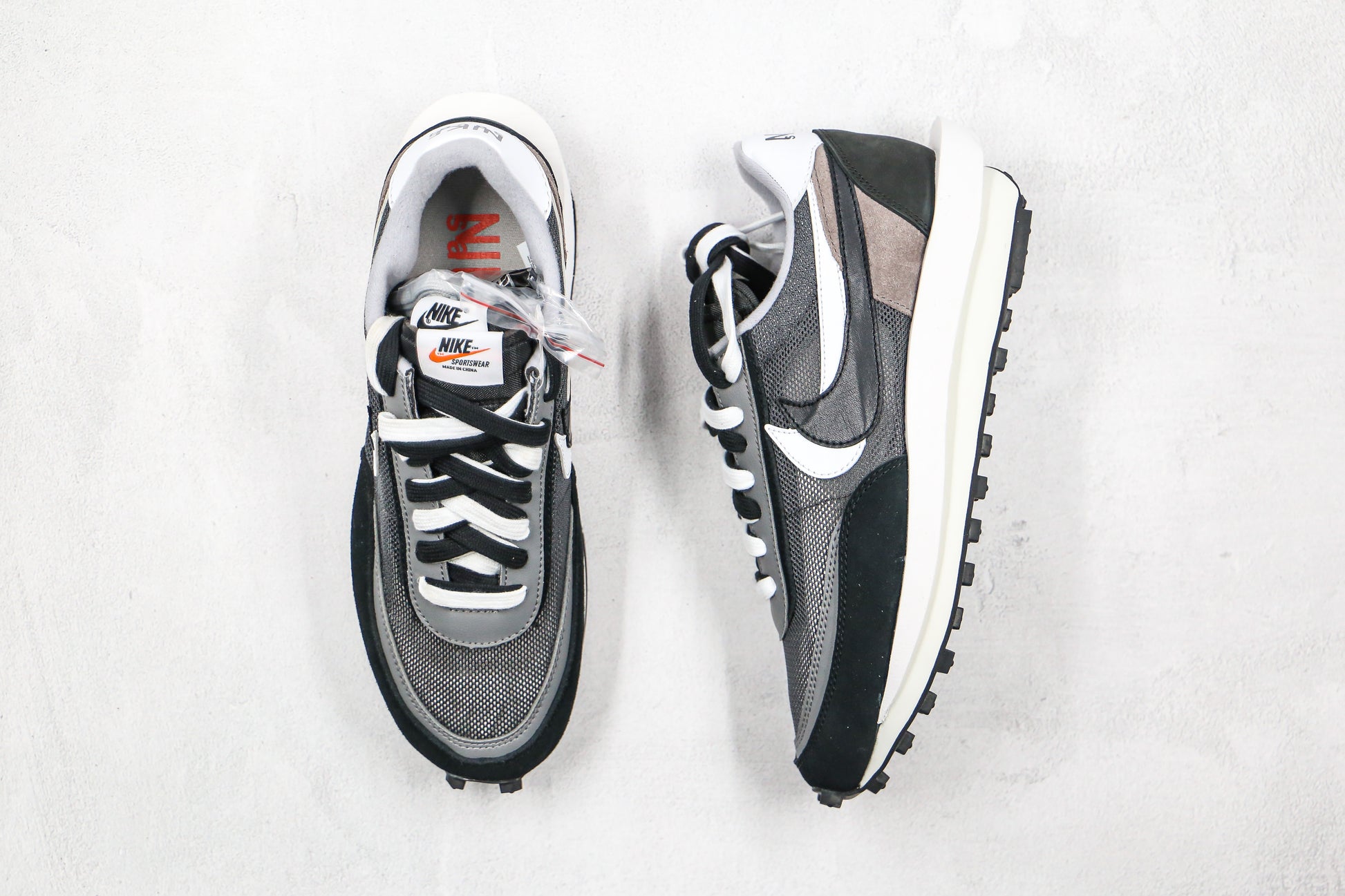 Sacai x Nike LD Waffle Black