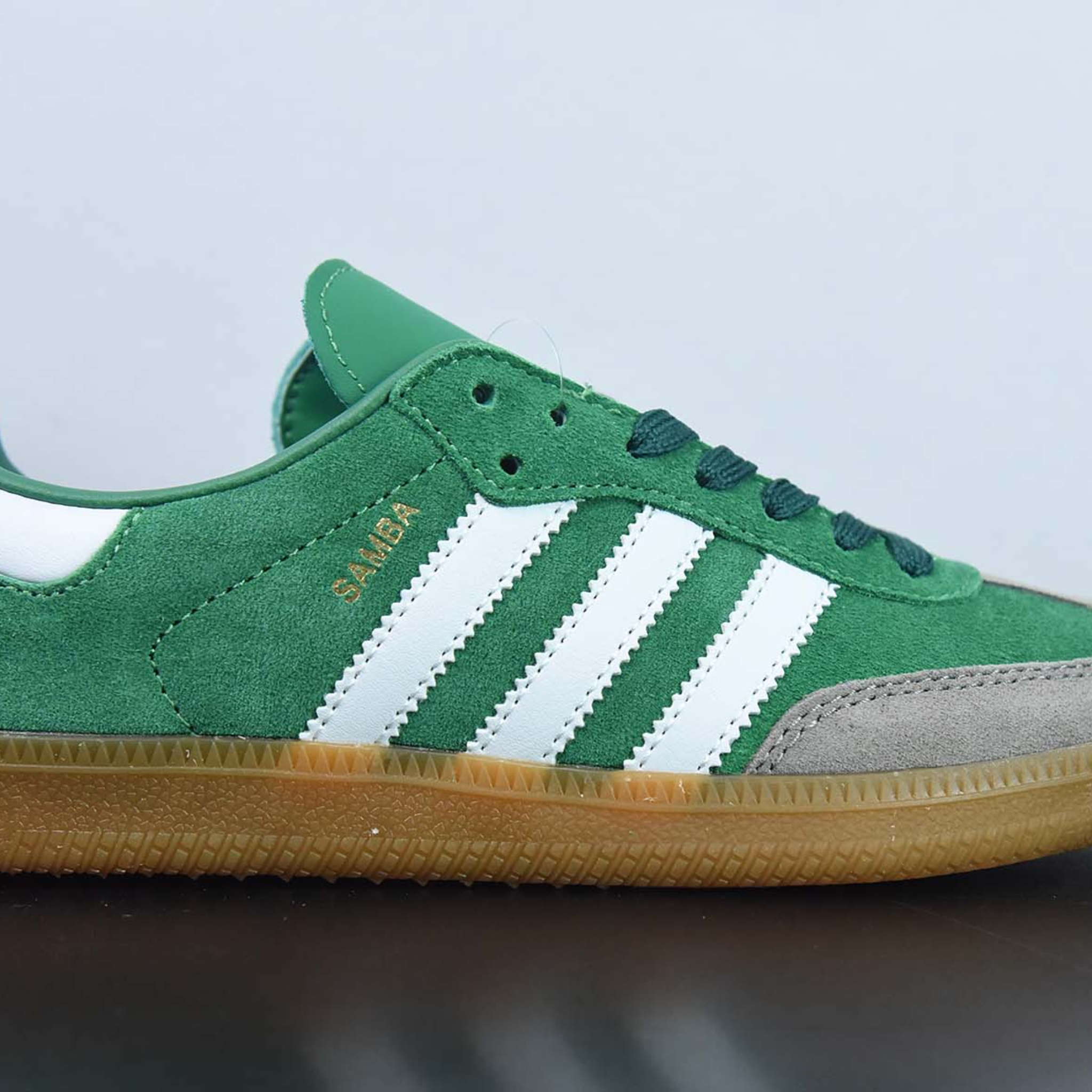 Adidas Samba 'Collegiate Green Gum Grey Toe'