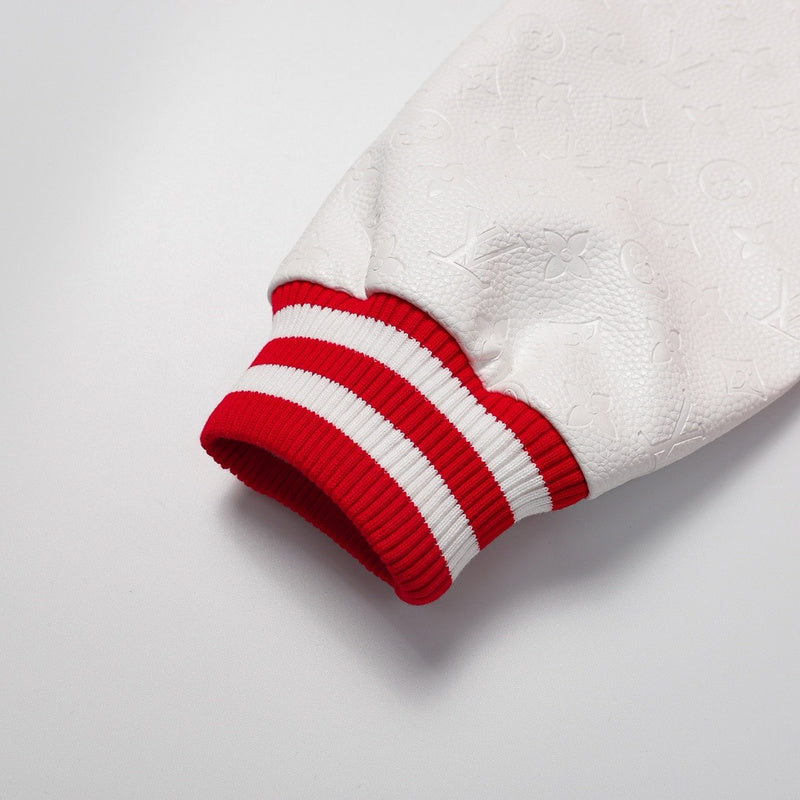 Varsity Jacket | Louis Vuitton | White Red
