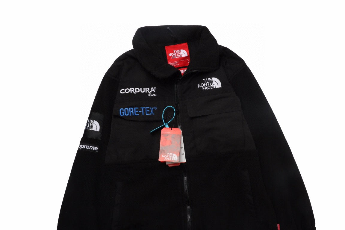Supreme x The North Face Fleece Jacket Inspired – Blackout Cordura® & GORE-TEX® Edition