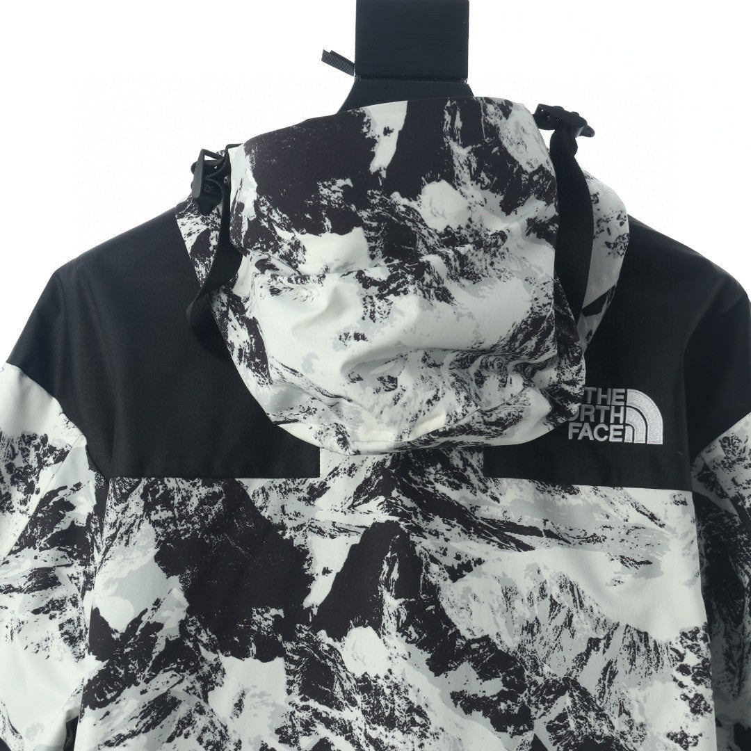 The North Face x Supreme Mountain Jacket Inspired – Snowy Edition (GORE-TEX®)