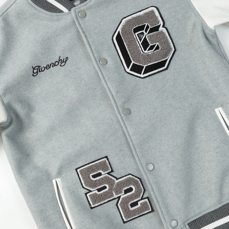Varsity Jacket | Givenchy | Grey Bomber