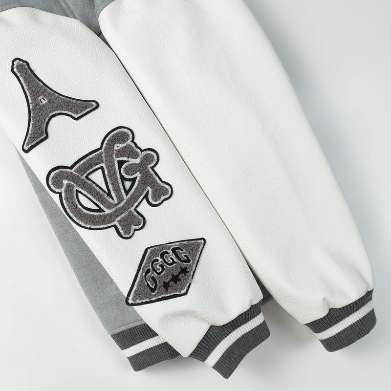 Varsity Jacket | Givenchy | Grey Bomber