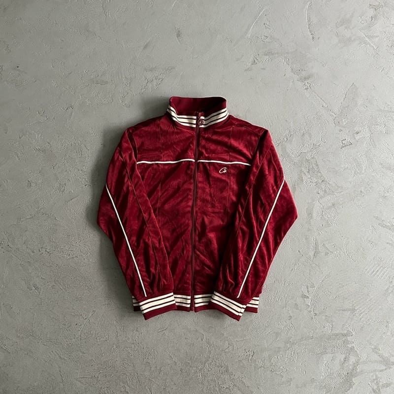Corteiz VVS Uptown Jacket Burgundy