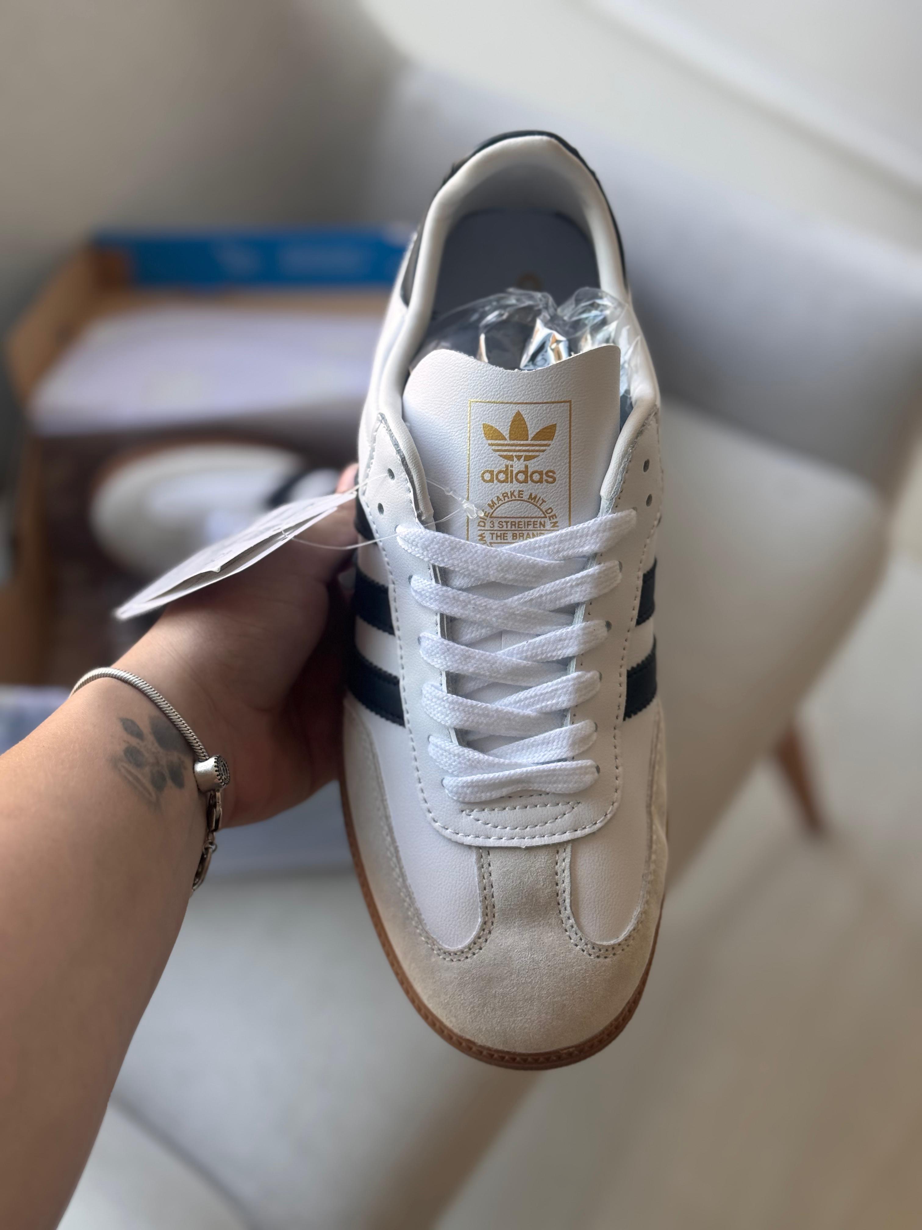 Adidas Samba Decon "White/Black/Gum" (Pronta entrega, 40)