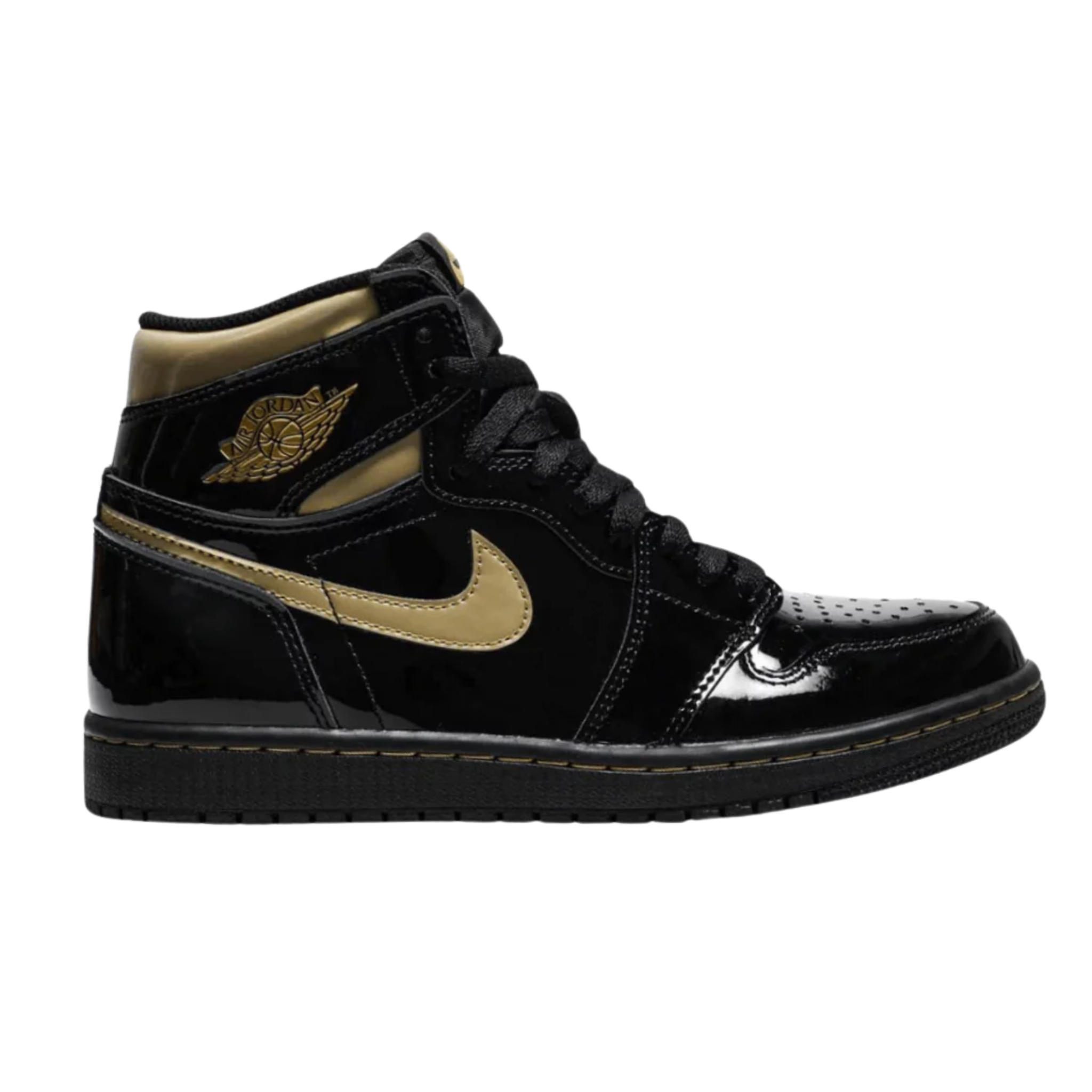 Nike Air Jordan 1 Retro High OG "Black Metallic Gold"