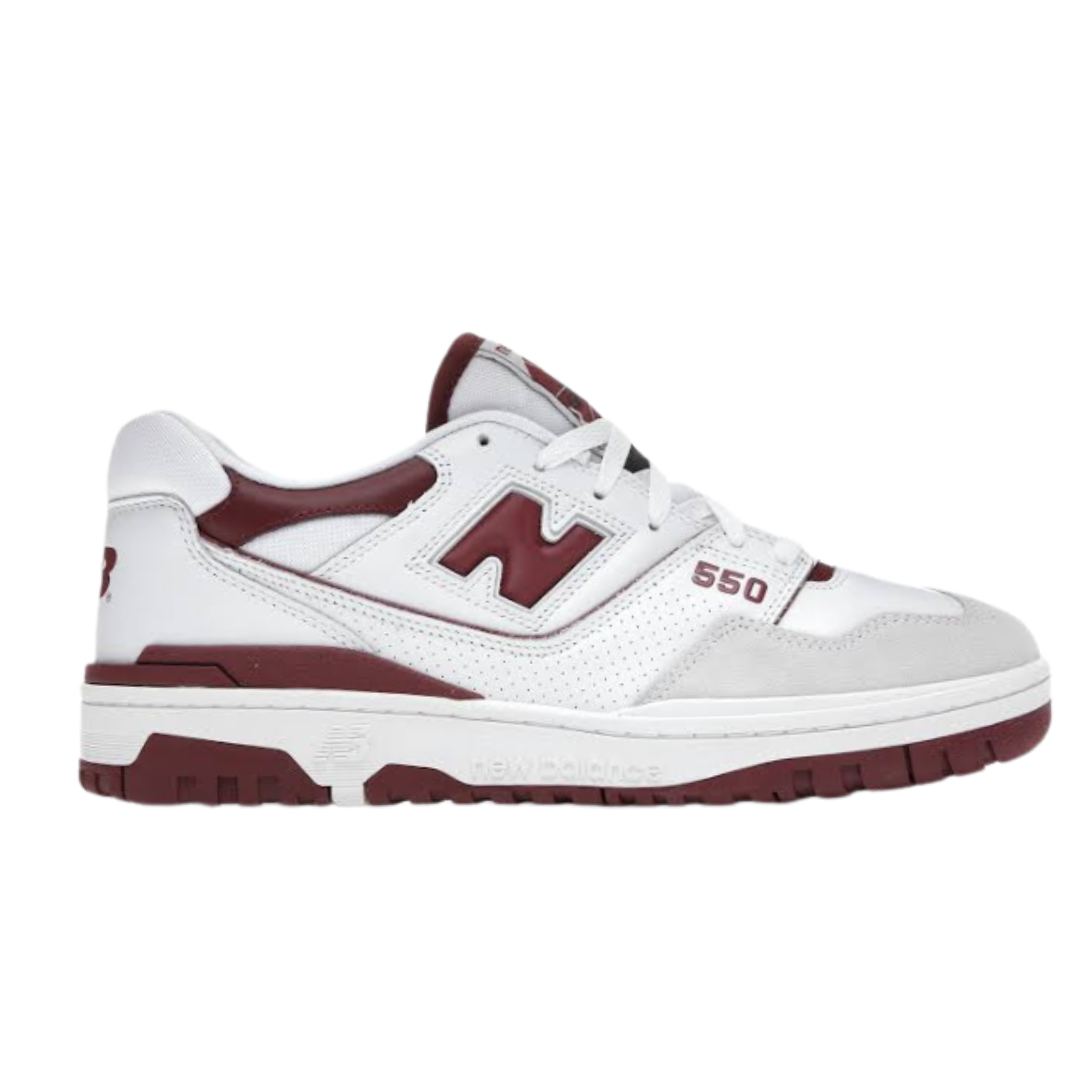 New Balance 550 Sea Salt Burgundy