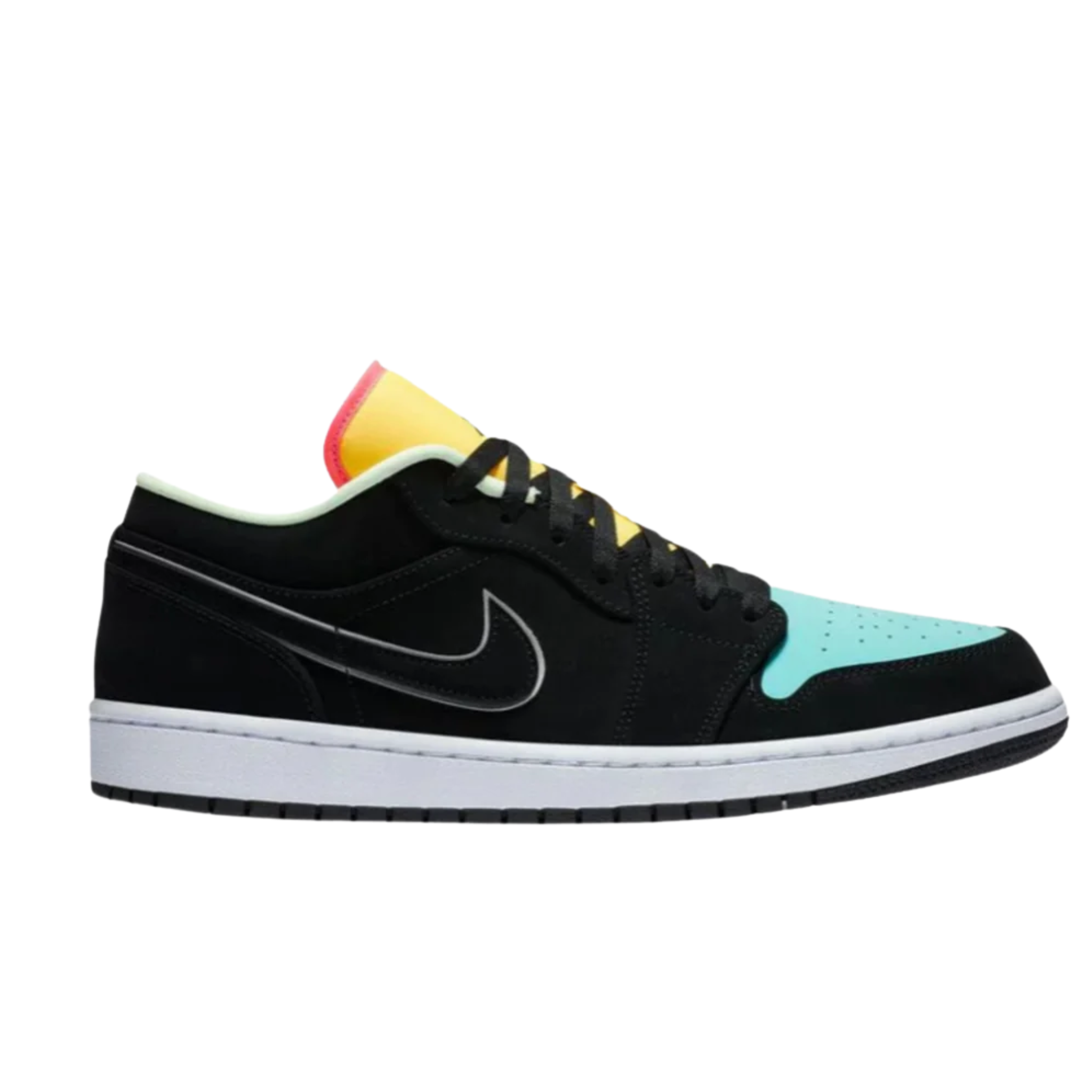 Nike Air Jordan 1 Low Black Aurora