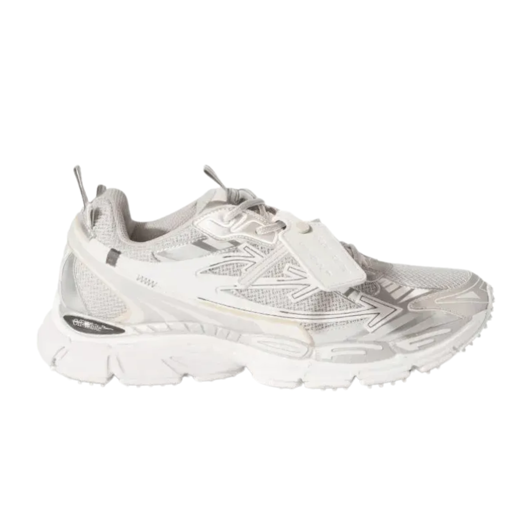 Off-White Be Right Back White Silver