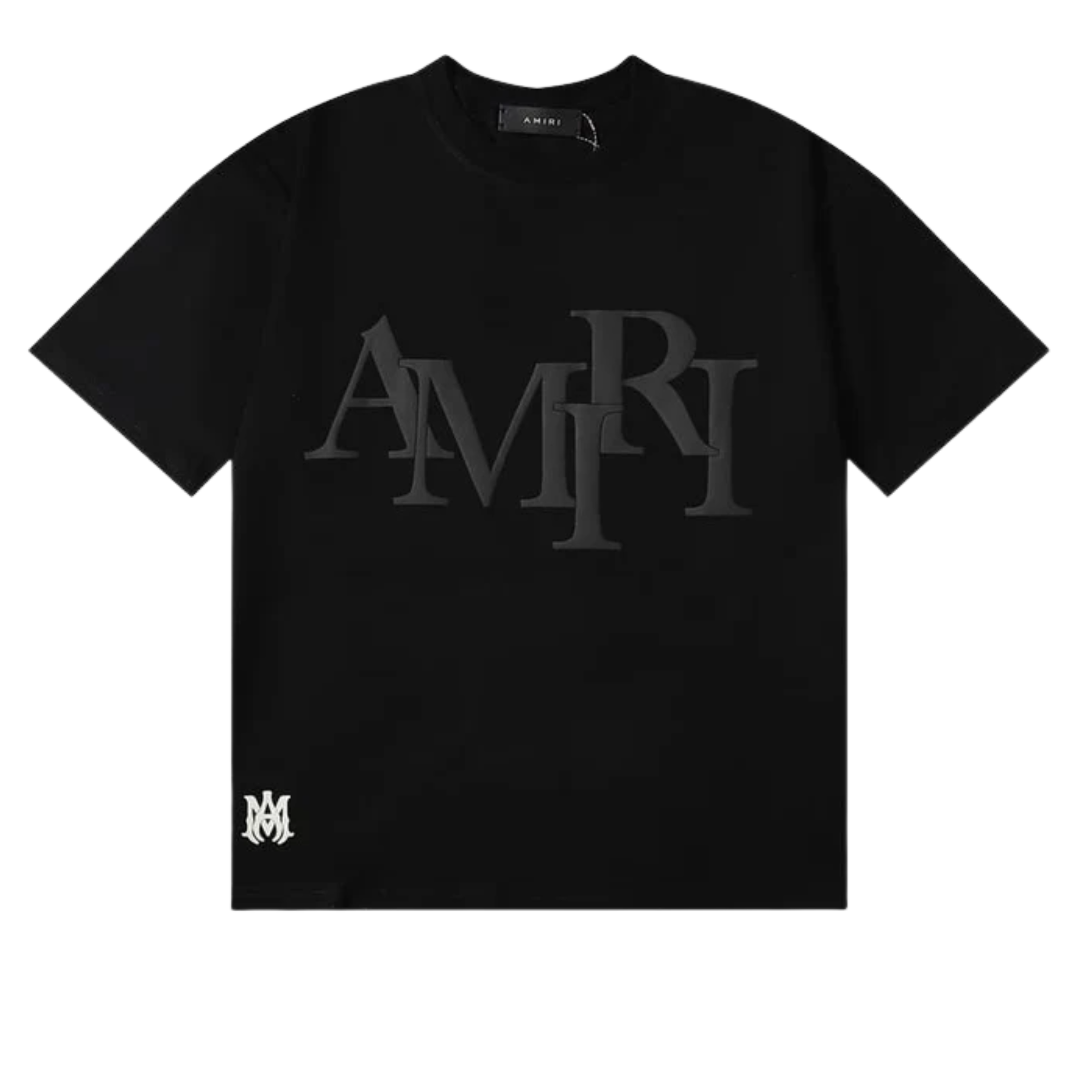 Camiseta Amiri Staggered - Black